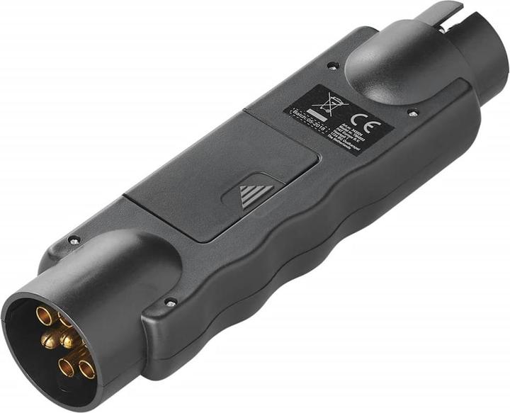 Actual product image ProPlus Plug tester 7-pole set with 2 adapters in blister pack
