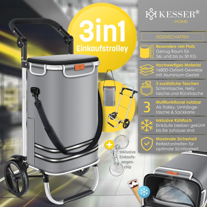 Produktbild Kesser Einkaufstrolley