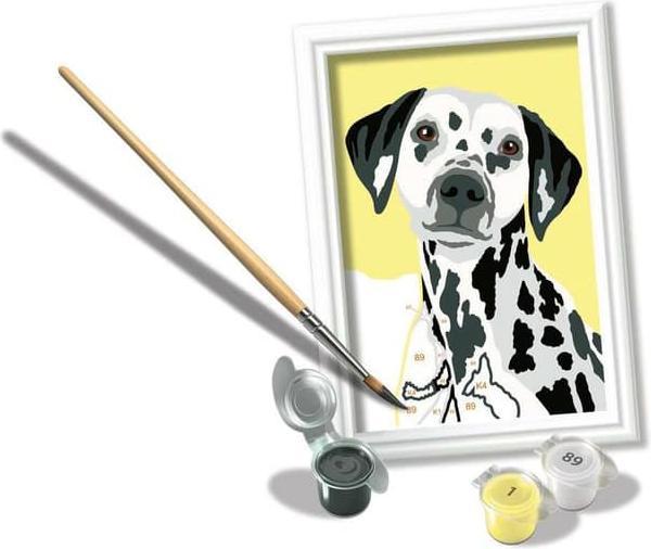 Actual product image Ravensburger Painting by numbers 23755 - Cute dog - Children aged 7 and over