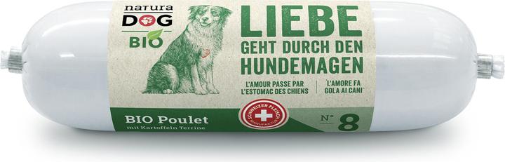 Actual product image NaturaDog Bio Suisse Chicken Potato (Junior, Senior, Adult, 1 pcs., 200 g)