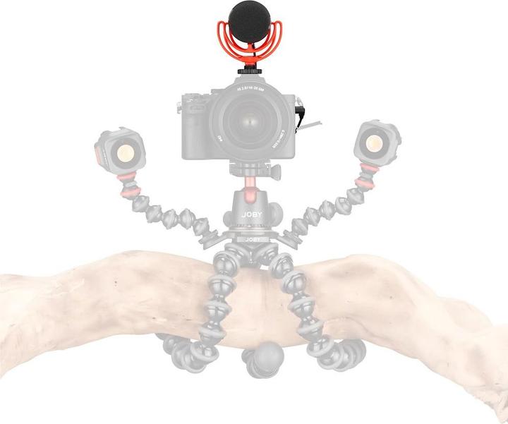 Actual product image Joby JB01675-BWW Microphone Black, Red Digital camera microphone