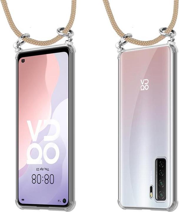 Produktbild Cadorabo TPU Handy Kette SILBER Cover