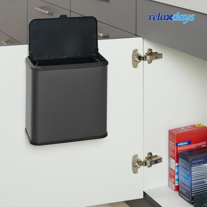 Produktbild Relaxdays Matter Mülleimer 5 L (5 l)