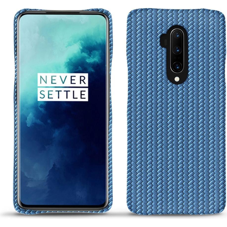 Noreve Lederschutzhülle (OnePlus 7T Pro), Smartphone Hülle, Blau