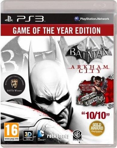 Immagine prodotto WB Warner Bros Batman: Arkham City: Gioco dell'anno in inglese PlayStation 3 (PS3, EN)