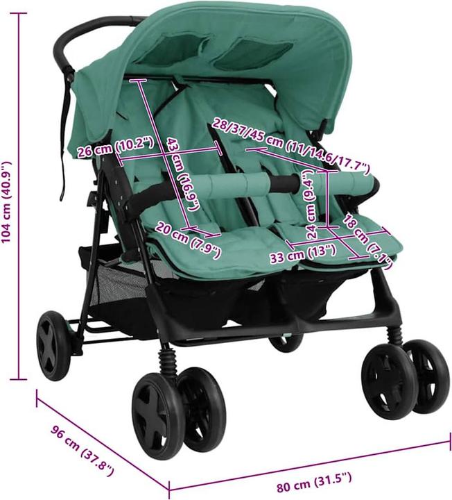 Immagine prodotto vidaXL Kinderwagen