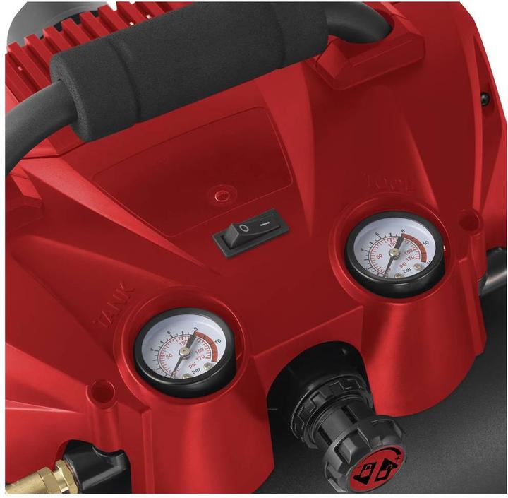 Actual product image Toolcraft Akku-Druckluft-Kompressor AP-1200 (8 bar, 6 l)