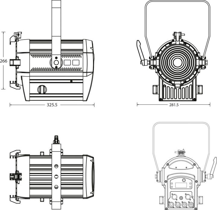 Produktbild Showtec Performer 1000 LED MKII (90 W, LED)
