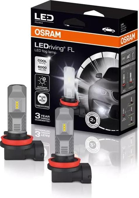 Actual product image Osram LEDriving FL (H8, H11, H16)