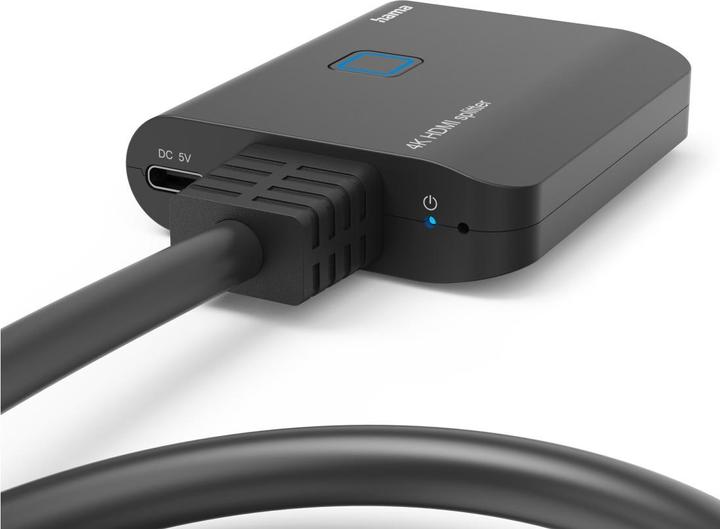 Produktbild Hama 4K-HDMI™-Splitter, 1 In 2 Out