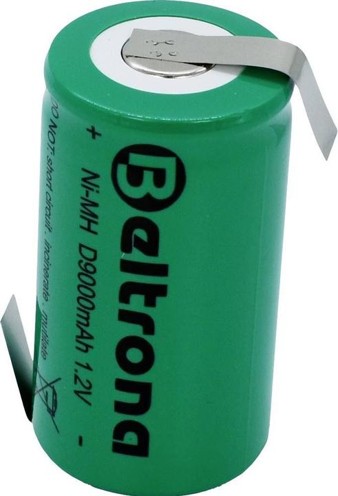 Beltrona D9000 Batteria ricaricabile speciale mono (D) Z-solder tag NiMH 1,2 V 9000 mAh (9000 mAh)