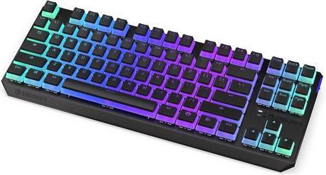 Endorfy Drahtlose mechanische Thock TKL-Tastatur mit RGB-Pudding-Edition (USA, Kailh Red Switch) (US, Kabelgebunden)