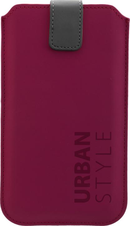 Actual product image Peter Jäckel URBAN STYLE TREND CASE size 5.7" to 6.5" Magenta, e.g. for Apple iPhone 6 Plus/ Samsung Note 4 In (Apple iPhone 6 Plus)