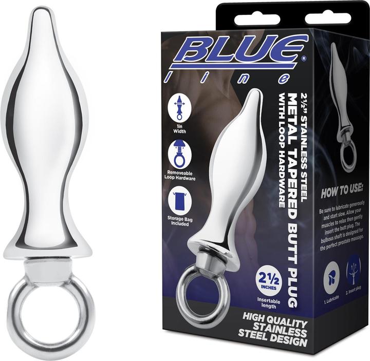 Immagine prodotto Blue Line Gear Stainless Steel Butt Plug