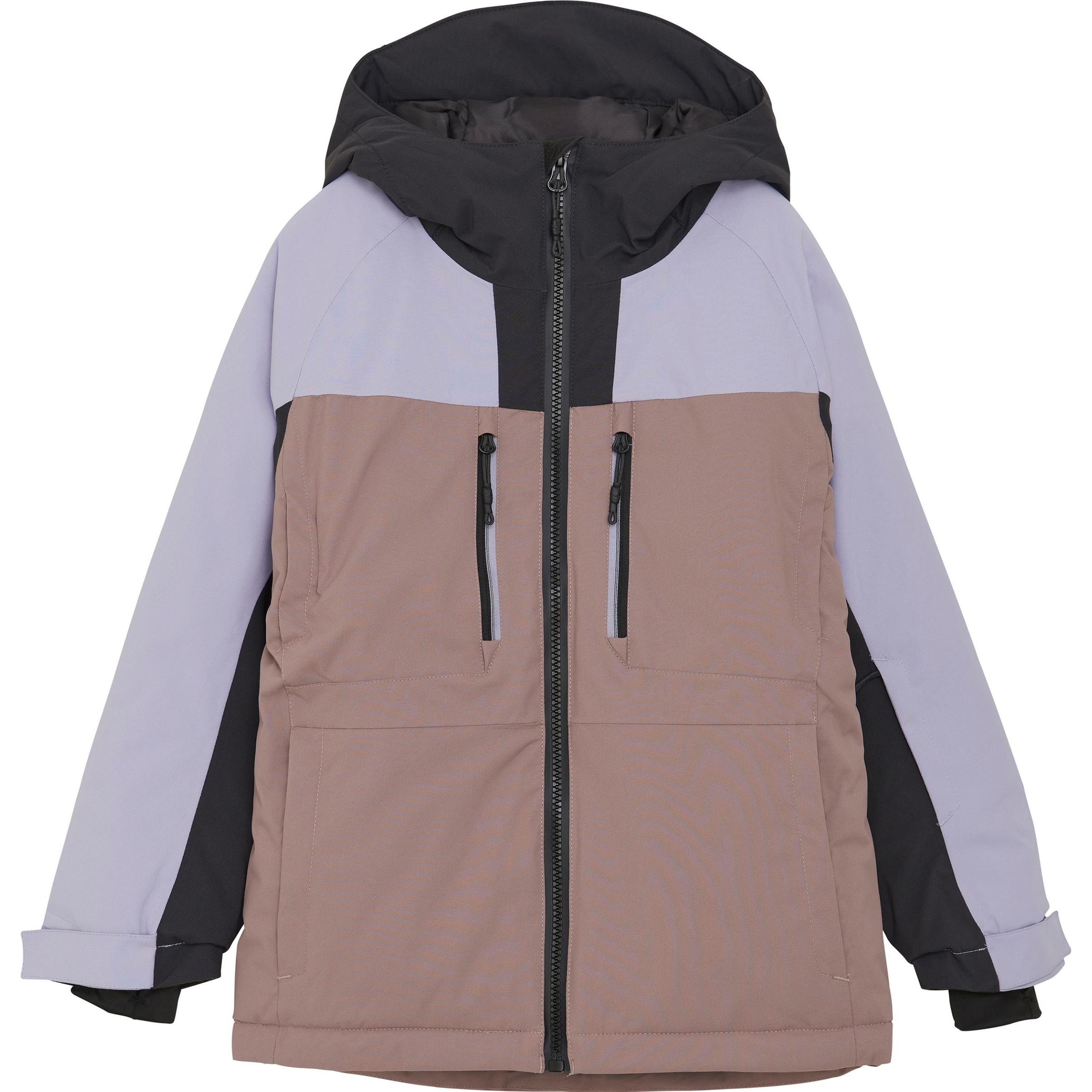 Color Kids, Unisex, Skijacke, Girl's Ski Jacket Contrast (128), Braun, 128
