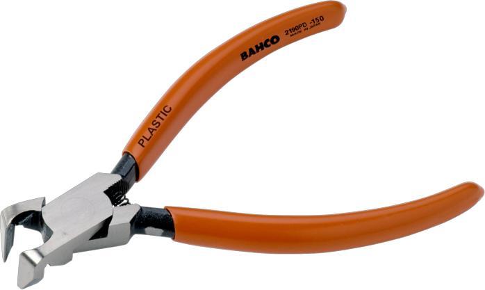 Actual product image Bahco 90° diagonal cutters with PVC-coated handles, phosphatised, 143 mm (143 mm)