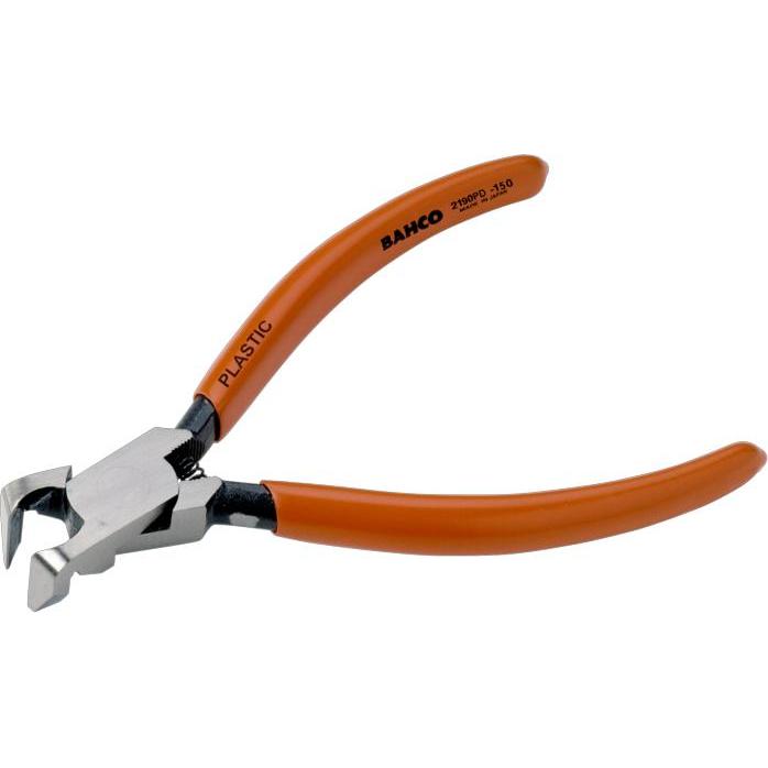 Bahco, Zange, 90°-Seitenschneider mit PVC-beschichteten Griffen, phosphatiert, 143 mm (143 mm)