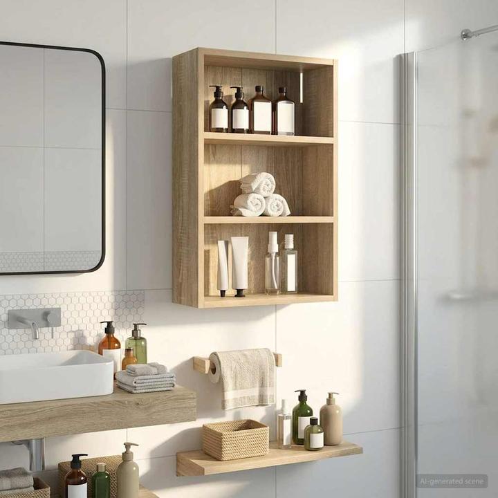 Produktbild vidaXL Badezimmerschrank (16 x 40 x 62.50 cm)