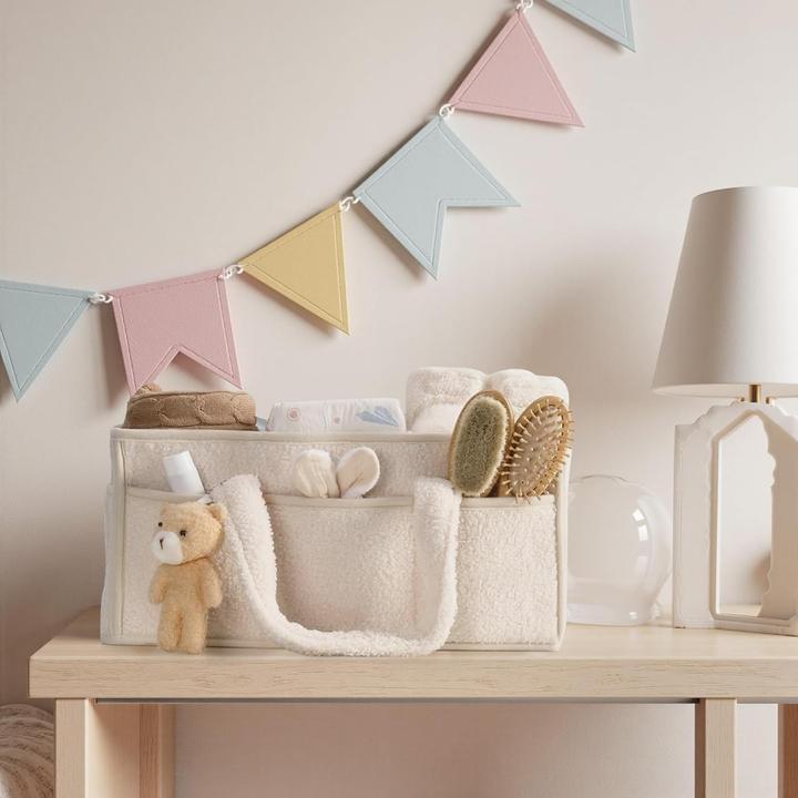 Produktbild Tuocal Wickeltisch Organizer mit Fächern & Griffen