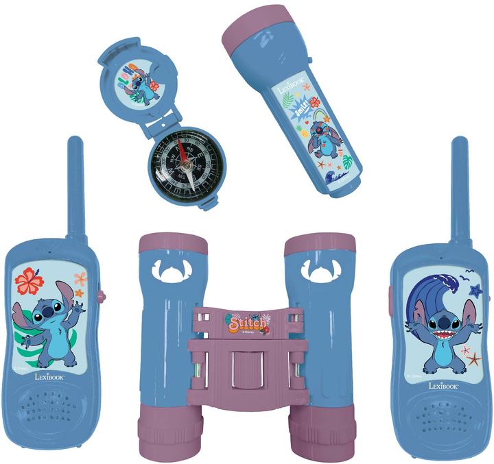 Produktbild Lexibook Abenteurer-Set mit Stitch-Walkie-Talkies (0.12 km)