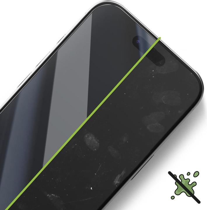 Produktbild Mayaxess 9H Glasfolie iPhone Air ölabweisend & klar (1 Stk., Apple iPhone Air)