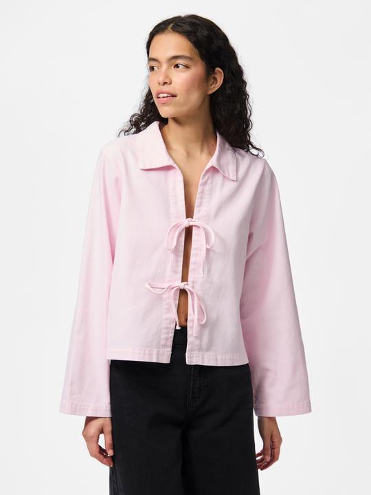 Actual product image Pieces PCFLORA BINDEVERSCHLUSS Jeanshemd (L)