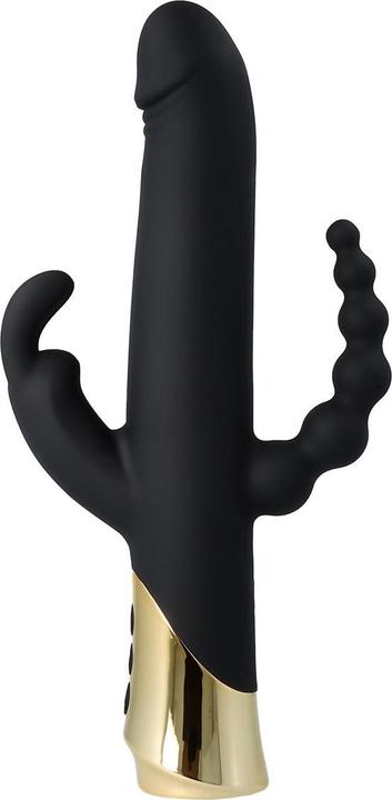 Virgite Harlequin Wiederaufladbarer Kaninchenvibrator Mit Girierendem Dildo  - Galaxus