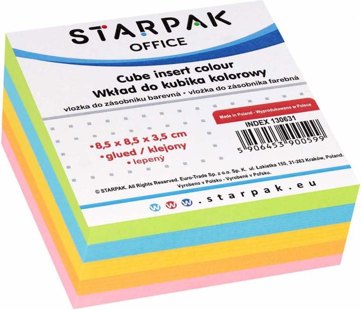 Energy Label Starpak Coloured sticky notes 85x85mm (85 x 85 mm)