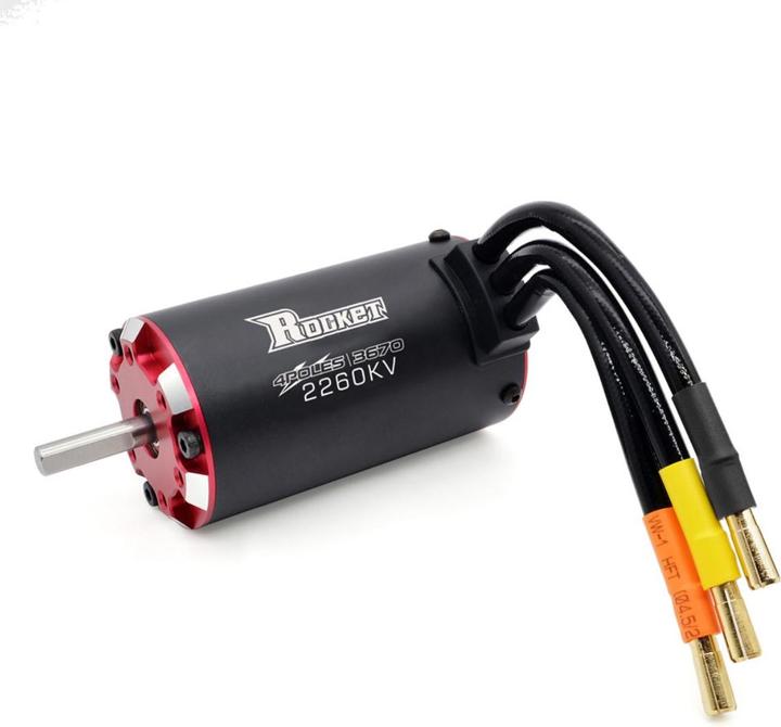 Image du produit Surpass Hobby Rocket V2 supersonic 3670 4 poles 2260KV