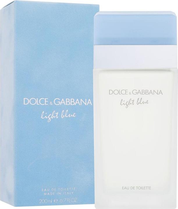 Actual product image Dolce & Gabbana Light Blue (Eau de toilette, 200 ml)