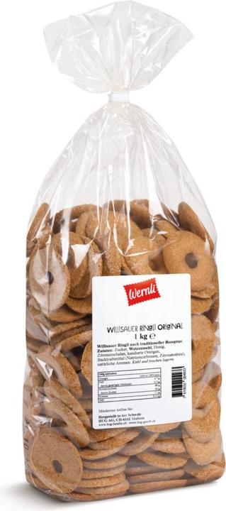 Actual product image Wernli Willisau biscuits original 1kg (1000 g)