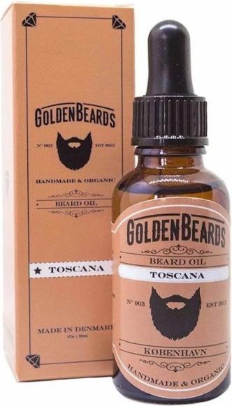 Image du produit Golden Beards Huile à barbe bio TOSCANA (30 ml)