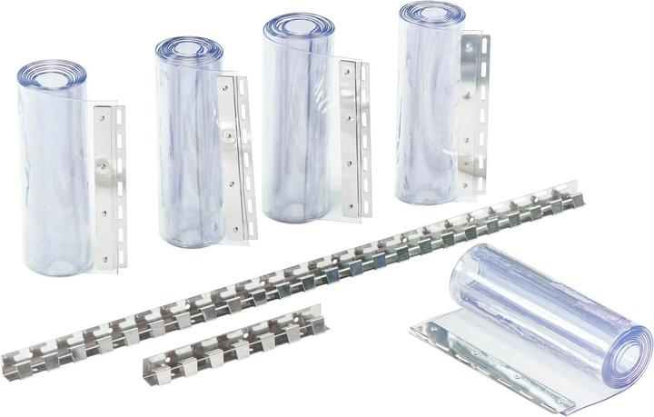 Hauptner Streifenvorhang-Set PVC