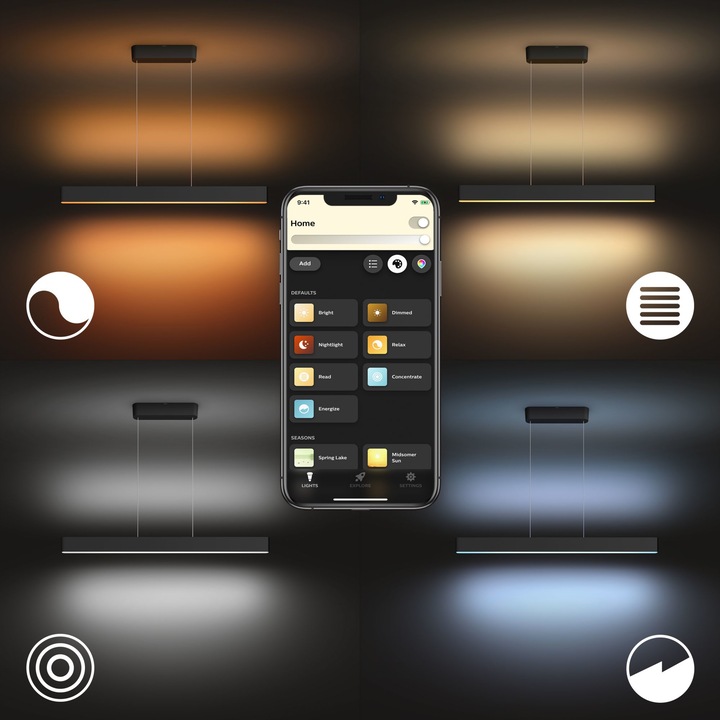 Actual product image Philips Hue Ensis (4750 lm)