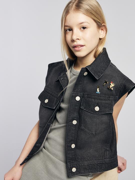 Produktbild Jonen Mädchen Jeansweste Oversize-Look (146, 152)