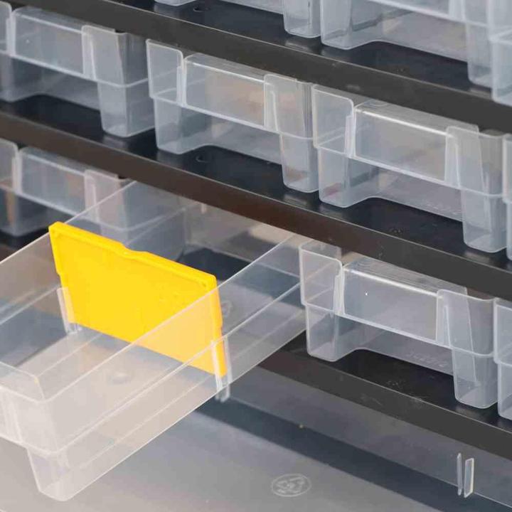 Productafbeelding Ironside Transparant magazijn 21 laden 300 x 135 x 335 mm, kunststof (11 onderdelen)