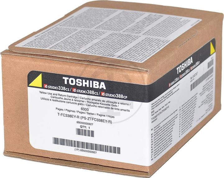 Actual product image Toshiba TFC338EY-R Yellow (Y)