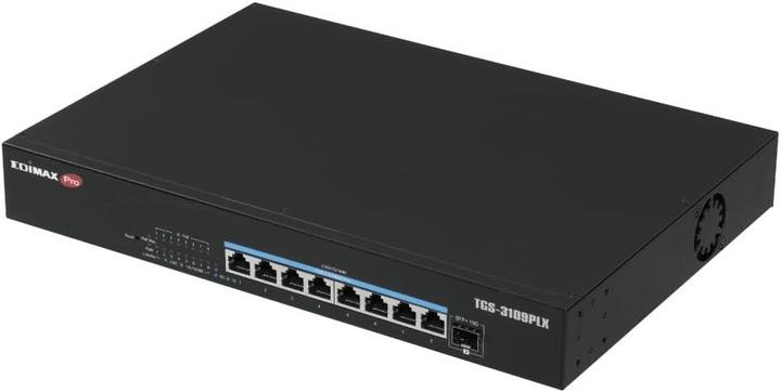 Produktbild edimax Switch 8x TGS-3109PLX (2.5GbE Web Smart PoE++ Switch) (9 Ports)