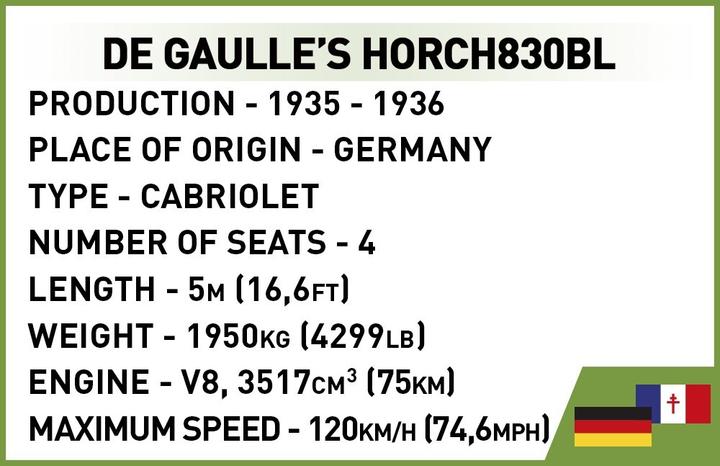 Image du produit Cobi CDG'S 1936 HORCH 830