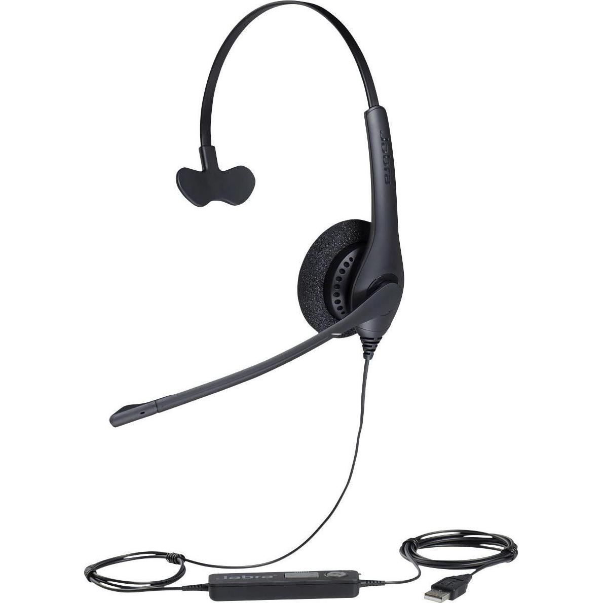 Jabra BIZ 1500 (Kabelgebunden, USB-A), Office Headset, Schwarz