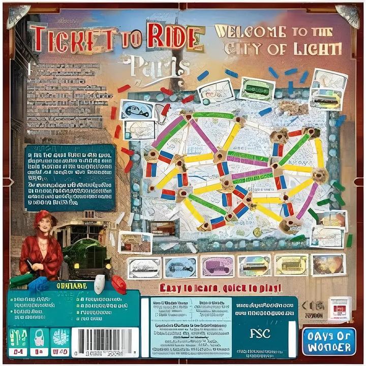 Produktbild Asmodée Ticket To Ride Paris