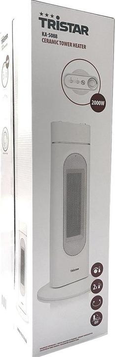 Image du produit Tristar Ventilateur de chauffage à tour céramique KA-50 (2000 W)