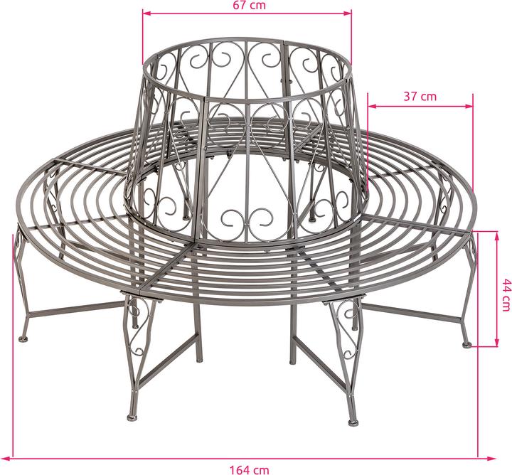 Actual product image tectake Baumbank