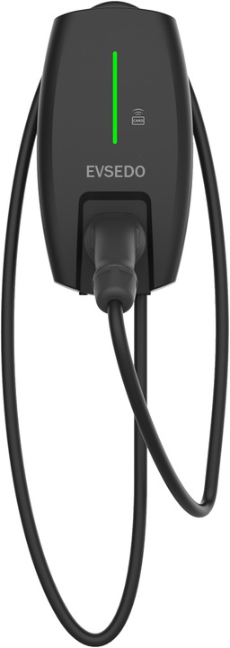 Actual product image Evsedo Smart Wallbox 7m (Type 2, 11 kW, 16 A, Hard wired)