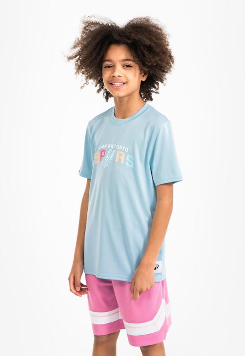 Image du produit Tarmak T-shirt de basketball nba spurs enfant - ts 900 jr bleu