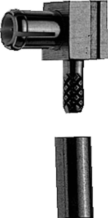 Immagine prodotto Telegärtner Spina angolare per cavo MCX a crimpare C2213, K 01252 d, oro (standard)