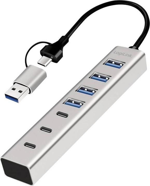 LogiLink Prüfen (USB-A, USB-C, 7 ports)