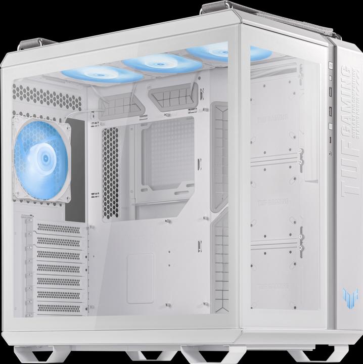 Produktbild ASUS Case TUF GT502 PLUS TG Gaming White (mATX, Mini-ITX, ATX)