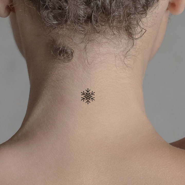 Image du produit minink Tatouage temporaire - Flocon de neige
