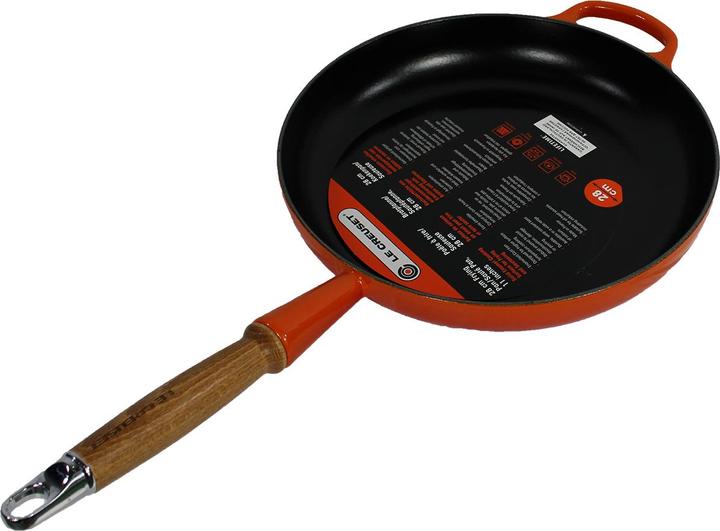 Actual product image Le Creuset Cast iron frying pan SIGNATURE Ø 28cm (28 cm, Frying pan, Cast iron)